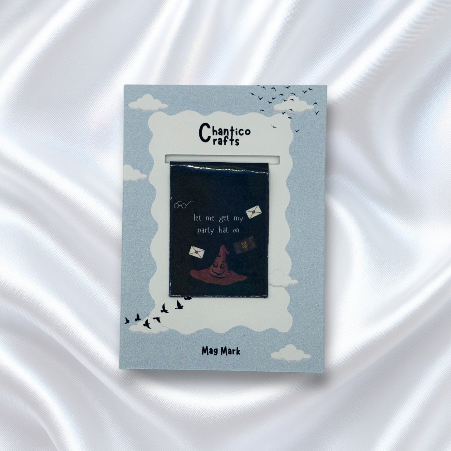 Party Sorting Hat Magnetic Bookmark