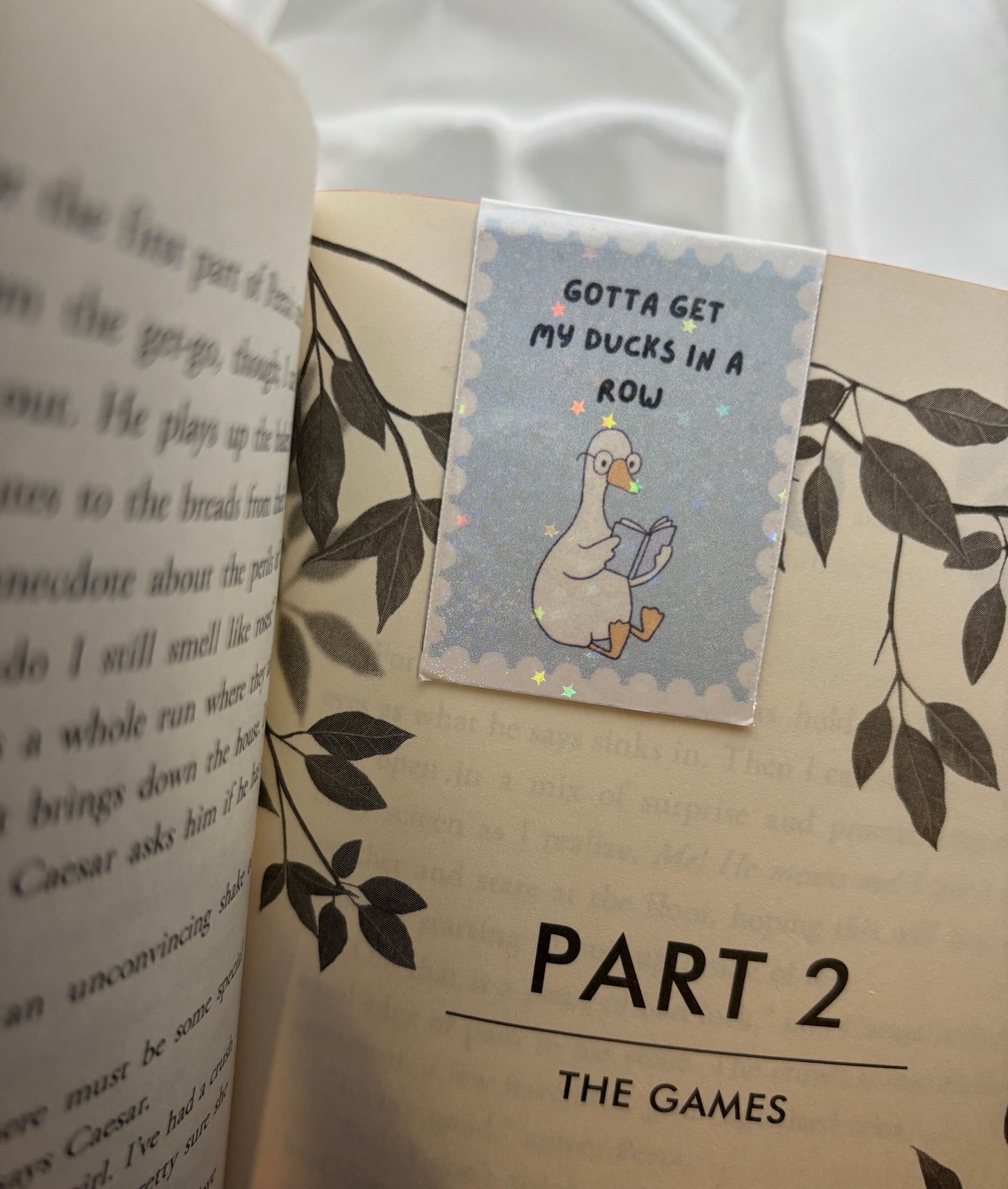 Ducks in a row Magnetic Bookmark