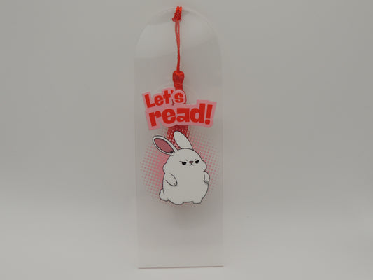 Let's Read UVDTF Bookmark
