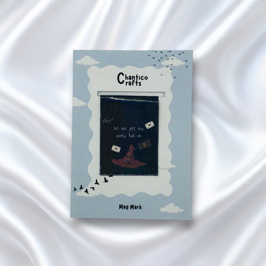 Party Sorting Hat Magnetic Bookmark