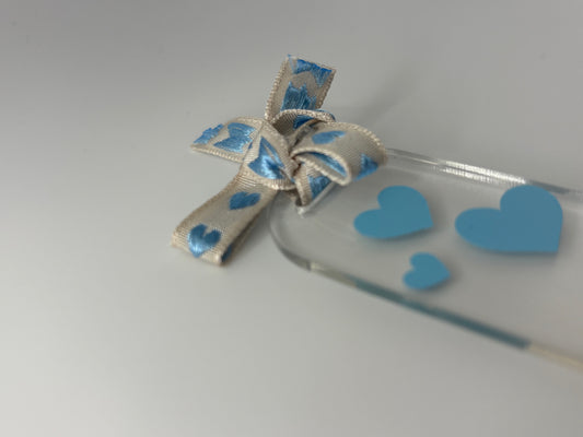 Blue Acrylic Bookmark