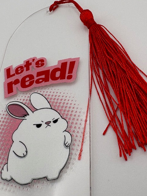 Let's Read UVDTF Bookmark